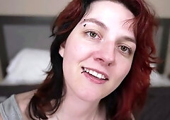 Lascivious redhead MILF gives stepson a surprise sex treat