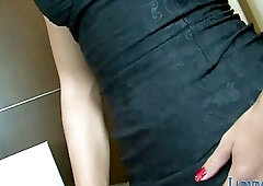 Asian Transsexual Solo Masturbation