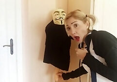 Eyeglasses, student, blond