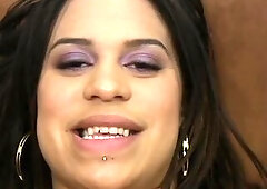 A curvy gal with a biggest butt widens wide as a thick shlong thrusts unfathomable into her juicy cunt, making her groan in wild ecstasy. This babe ri