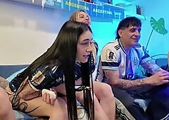 Argentina vs Inglaterra (live show During the match)