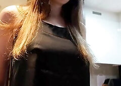 StepMom got concupiscent after seeing my hard shlong beneath the table during dinner. Stepdad is away fishing, so that babe let me bang her right on t