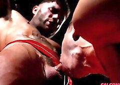 Joel pounds Vincent from behind with his big dick