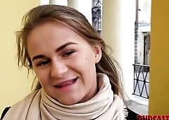 During promenade, stud with camera notices handsome hottie and approaches her with an interesting suggest. That babe's constrained by his livecam