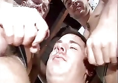 Lewd Guy Giving Head