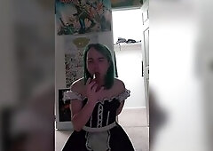 Sissy Maid light up Booty Plug