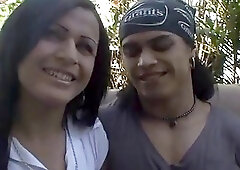 Naughty guy sucks cock of a sheboy