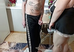 Mothers, bbw blowjob, sucking penis