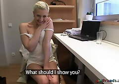 Eufrat Mai and her GF lick each other's snatch at work