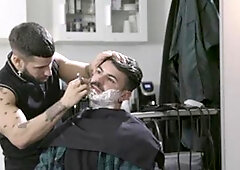 masqulin: In the Chair: Shaved and F*cked