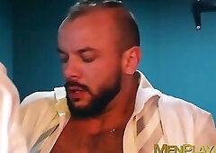 Wild anal fucking after a poker game by hotties Sir Peter and Joe Casio