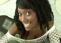 Chris Charming And Nyomi Banxxx In Busty Ebony Nyomi In Pov Style Gets Fucked In The Ass