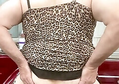 Bottoming, crossdresser dildo, gay extreme