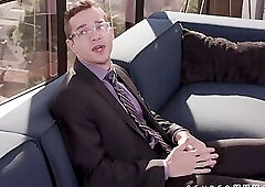 My trans boss busted me jerking off on the toilet