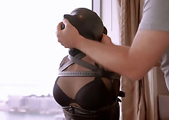 Leather Hood And Ballet Boots