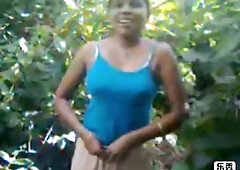 Desi Indian - Girl Fuck A Forest