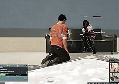 Ty with Headmistress Taylinn in 3dxchat.