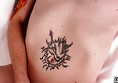 TGIRL40 - Racy Tracy Solo Satisfying With Her Sex Tool