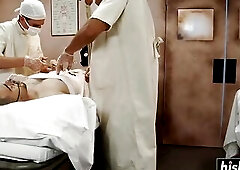 Desirable blond hottie gets a priceless hard dick pushed unfathomable into her twat