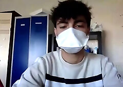 Str8 22y Hairy French Med Student Cums During Study Session