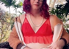 Pantyluvn sissy snow showers