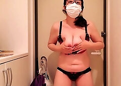 Japanese housewife, asian masturbation, japanese