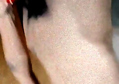 Teenage Dude Jism in Douche and Have Fun with her Spunk