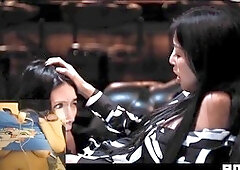 Busty futa she-male Sluttyscarlett30 gives intense internal cumshot