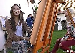 Czech Streets u2013 Cum Covered Artist