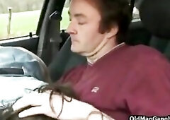 Old French bastard Papy is the almost all vicious granddad ever! When a sex-hungry pair getting sexually excited and beginning to bang right in their 