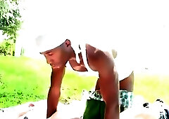 Thug gets horny fucking cock