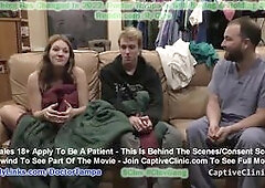 VERY Pregnant Nova Maverick Gets Tongue Extensively Examined By Nurse Raven Rogue As Shes Detained!