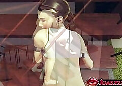 Star Wars Rule 34: Padmé’s Taut Snatch Takes Doggy style & Side Bang – Cum Blasted on Her Back (CG Manga) Babe Choose two