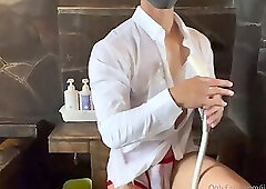 Sexy Japanese boy masturbating Part 2