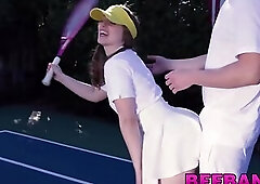 Large bazookas besties foursome POV hardcore screwing after hawt twat licking sixtynine eat sperm in the end.