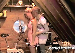 Fit Blonde Given Deep Thorough Dildo Pussy Workout And Hard Ass Spanking