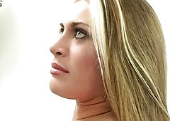 Aria likes taking 2 dongs in her vagina and butt