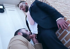 The nasty businessmen Diego Reyes and Manuel Scalco