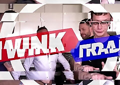 Shocked Stepdads Discover That Their Stepsons Are Not That Innocent Anymore Foursome With Twink Trade