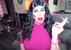 Mind Control - Sissy Brainwash I Control You And Turn You Into A Heavy Makeup Lipstick Smoking Bimbo