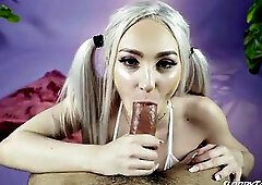 Skylar vox: Blowjob, Big Tits  Blonde Porn