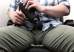 Determined Chinese salesman goes to great lengths for a promotion - Boss says no cum, no pay raise