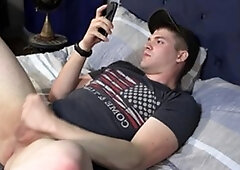 Activeduty: Gay Blaze jerking big dick