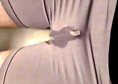 me pissing in my running shorts 5