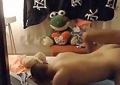 Exotic Laura fucks her client and makes him cum twice