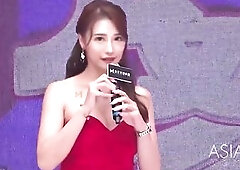 Outfit, hot, careful, the theme of this movie scene of the sex study room is "ambiguous and careful thinking", the cuties' dating robes