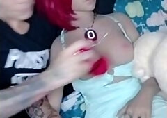 Sexbot Sophie & Nipple Sucking Toy