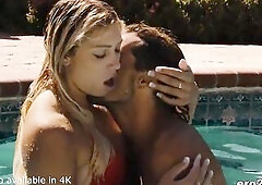 Despite her having a boyfriend, Tyler Nixon manages to entice the breathtaking Chanel Grey to release the sizzling raunchy tension between 'em.