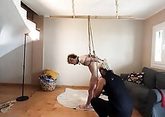 Using my Trans Rope Bunny's Troath