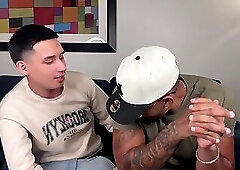 Str8-Curious Edgar makes him swallow all his nut - D-Lo